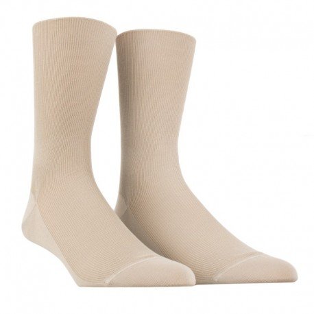MI-CHAUSSETTE SANS ELASTIQUE FIL D'ECOSSE
