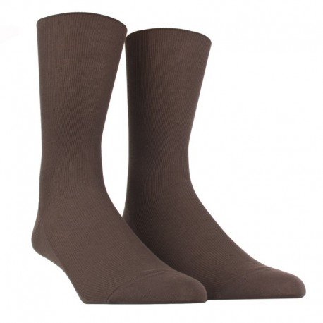 MI-CHAUSSETTE SANS ELASTIQUE FIL D'ECOSSE