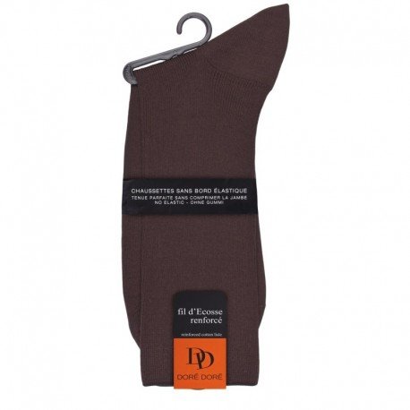 MI-CHAUSSETTE SANS ELASTIQUE FIL D'ECOSSE