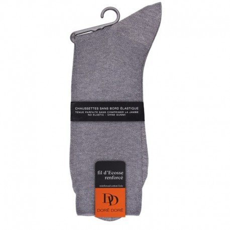 MI-CHAUSSETTE SANS ELASTIQUE FIL D'ECOSSE