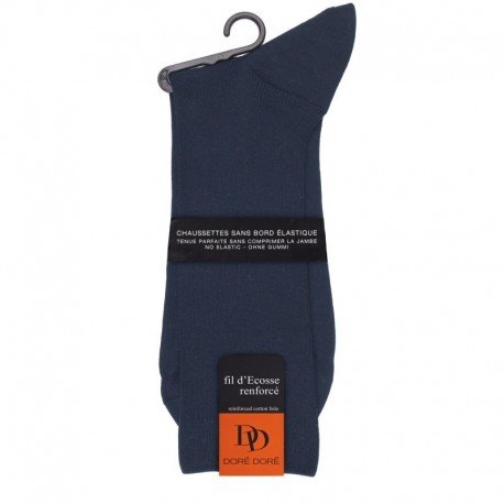 MI-CHAUSSETTE SANS ELASTIQUE FIL D'ECOSSE