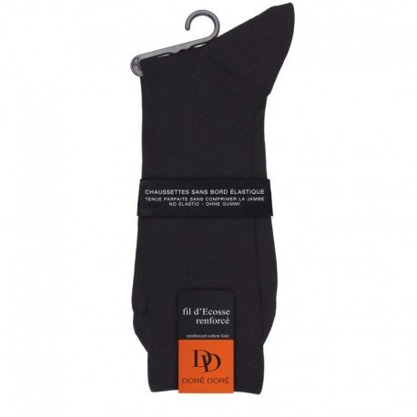 MI-CHAUSSETTE SANS ELASTIQUE FIL D'ECOSSE