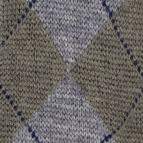 MI-CHAUSSETTES, LAINE RENFORCÉE, CARREAU ÉCOSSAIS