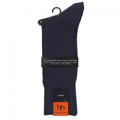 CHAUSSETTES SANS ELASTIQUE, COTON RENFORCÉ