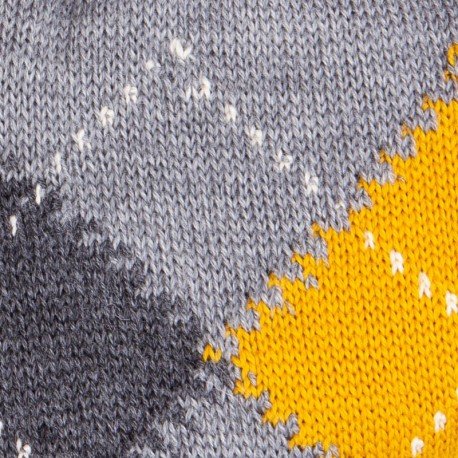 FLANELLE SOLEIL ANTHRACITE