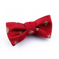 noeud papillon soie tissée 7