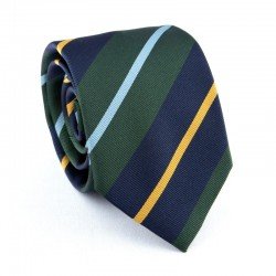 WOVEN SILK TIE STRIPES 16