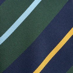 WOVEN SILK TIE STRIPES 16 2