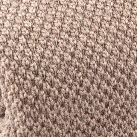 Cravate en tricot laine BOULEAU