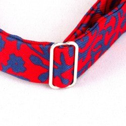 RED WITH BLUE FLOWERS BT 2