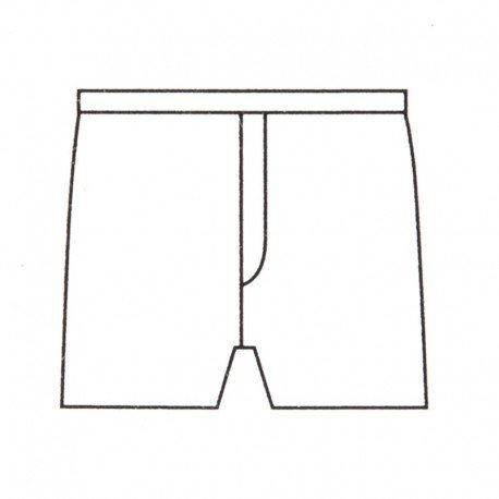 BOXER, PURE MERCERIZED COTTON