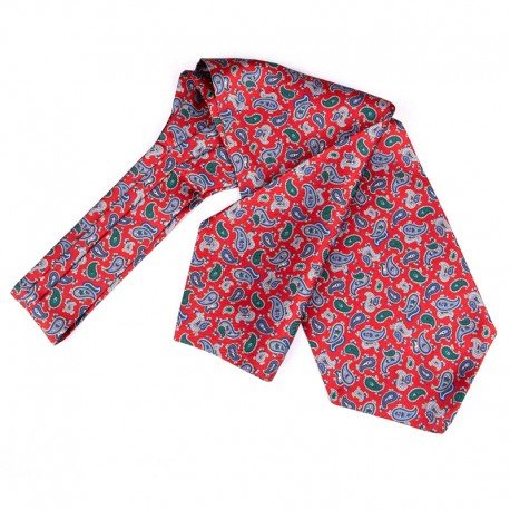RED, GREEN/PARMA CASHMERE