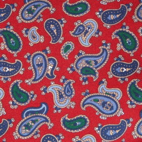 RED, GREEN/PARMA CASHMERE
