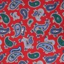 RED, GREEN/PARMA CASHMERE