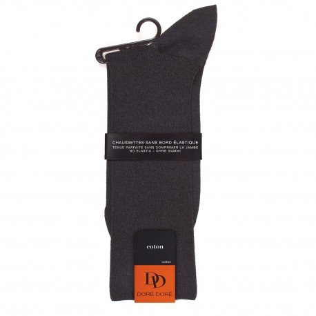 CHAUSSETTES SANS ELASTIQUE, COTON RENFORCÉ