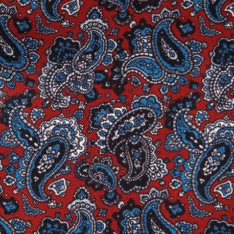 RED, NAVY/SKY CASHMERE