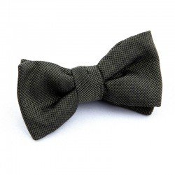 WOVEN BOW TIE KAKI