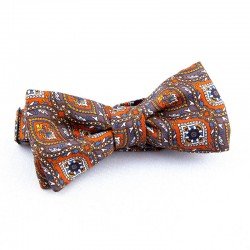 ORANGE, FLOWERED LOSANGE