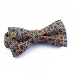 MUSTARD, BLUE CIRCLES