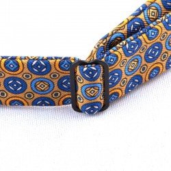 MUSTARD, BLUE CIRCLES 2