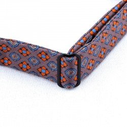 GREY, ORANGE/BLUE PATTERN 2