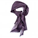 SCARF - 100% SILK PURPLE