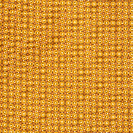 TANGERINE, BROWN CIRCLES