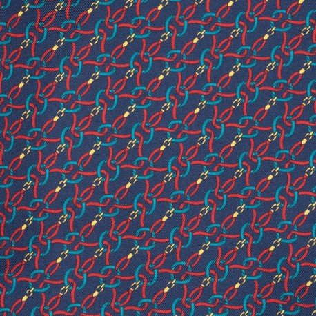 NAVY, TURQUOISE/RED RIBBONS