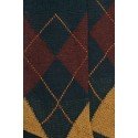 MI-CHAUSSETTES, LAINE RENFORCÉE, CARREAU ÉCOSSAIS