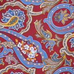 TERRACOTTA, LYS ET BOUQUET BLEU/JAUNE 2