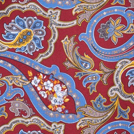 TERRACOTTA, LILIES AND BOUQUET BLUE/YELLOW