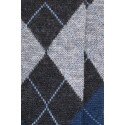 MI-CHAUSSETTES, LAINE RENFORCÉE, CARREAU ÉCOSSAIS