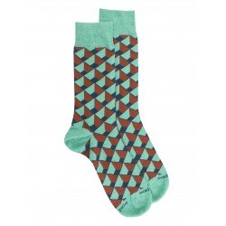 chaussette - Losanges - Mostarda - 40/46