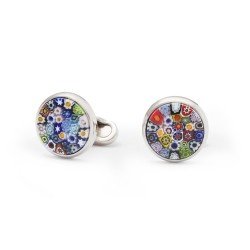 Boutons de Manchette Murano - Multicolor