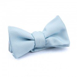 WOVEN BOW TIE BLUE SKY