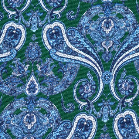 VERT, CACHEMIRE BLEU