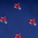 BLUE, RED SCOOTER