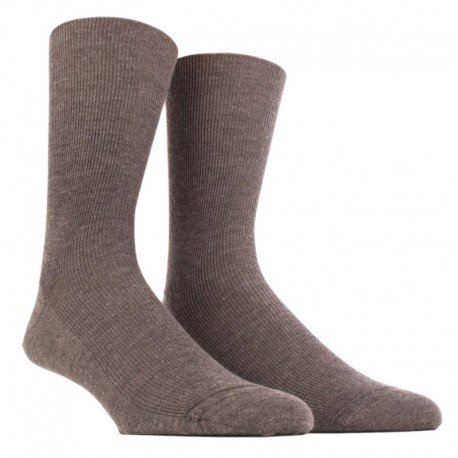 SOCKS WITHOUT ELASTIC, REINFORCED REINFORCED WOOL