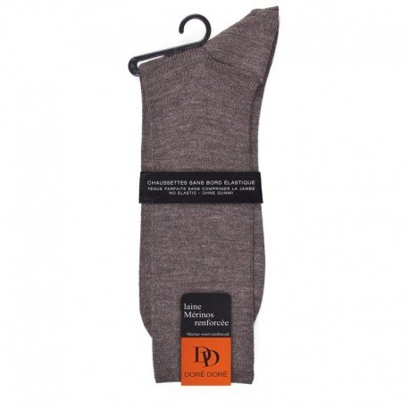 SOCKS WITHOUT ELASTIC, REINFORCED REINFORCED WOOL