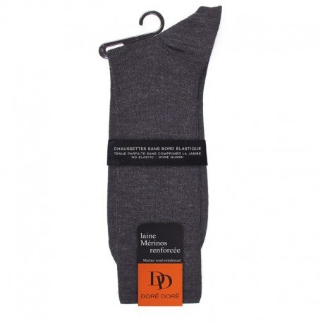 SOCKS WITHOUT ELASTIC, REINFORCED REINFORCED WOOL