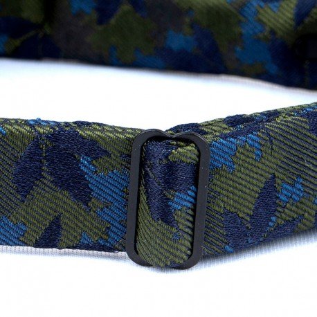 FEUILLAGE VERT, MARINE, BLEU