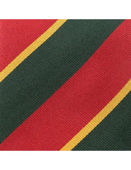 cravate soie tissée rayures club