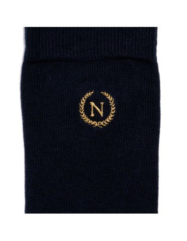 Chaussettes Napoléon brodé doré