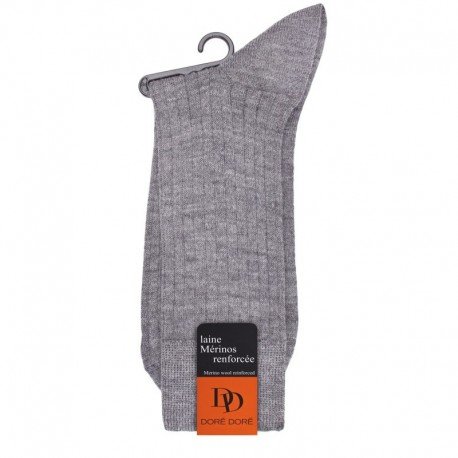 MI CHAUSSETTE, LAINE RENFORCÉE À CÔTES