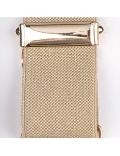 BRETELLES FINES A CLIPS, BEIGE 2