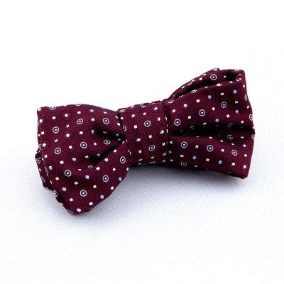 noeud papillon soie tissée 8