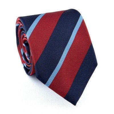 WOVEN SILK TIE STRIPES 14