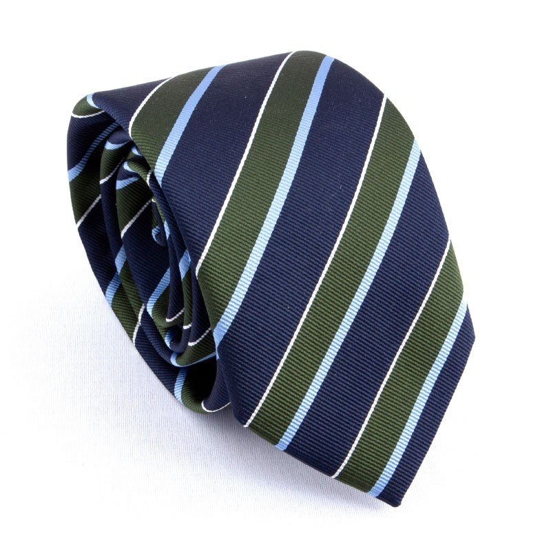 WOVEN SILK TIE STRIPES 32