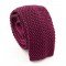 Knit tie silk