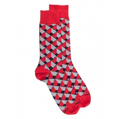 Sock - 3 colors - Red - 40/46